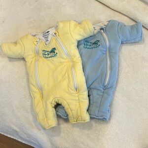 Baby Merlin's Magic Merlin Sleepsuits Set of Two | 3-6 Months